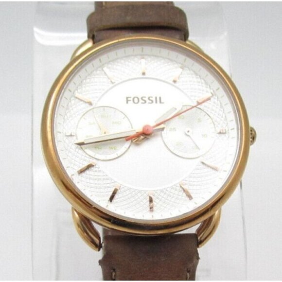 Women Fossil Quartz WR Analog 36mm Dial Causal Round Watch (G433) ES4007 main image 6
